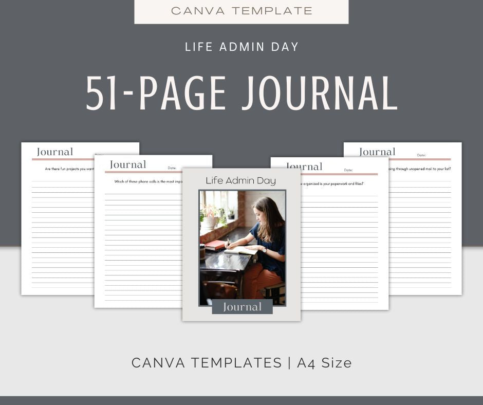 Life Admin Day Report & Templates