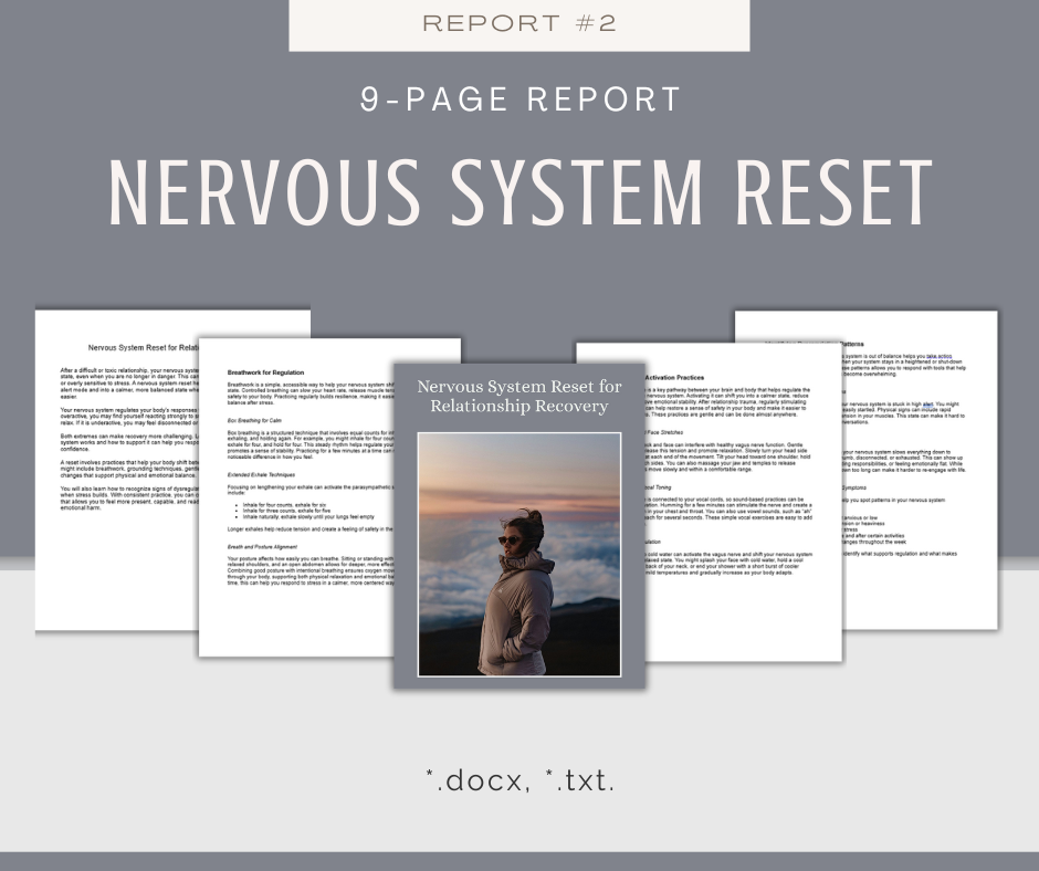Mind-Body Healing For Relationship Trauma | 5 Report Bundle