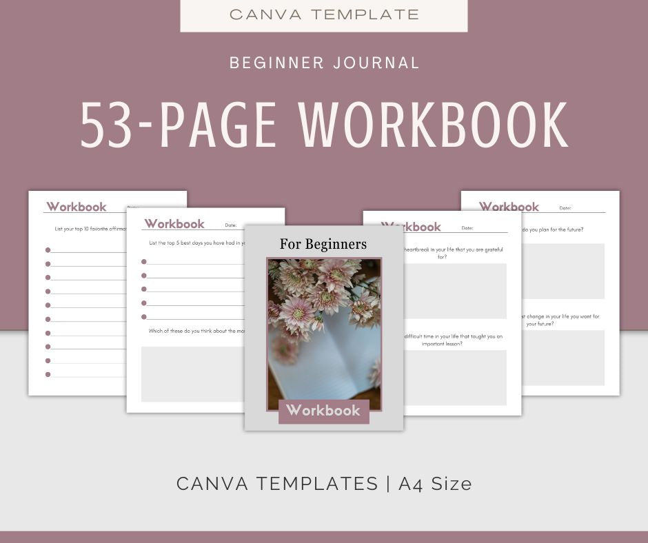 Beginner Journal & Prompts Bundle