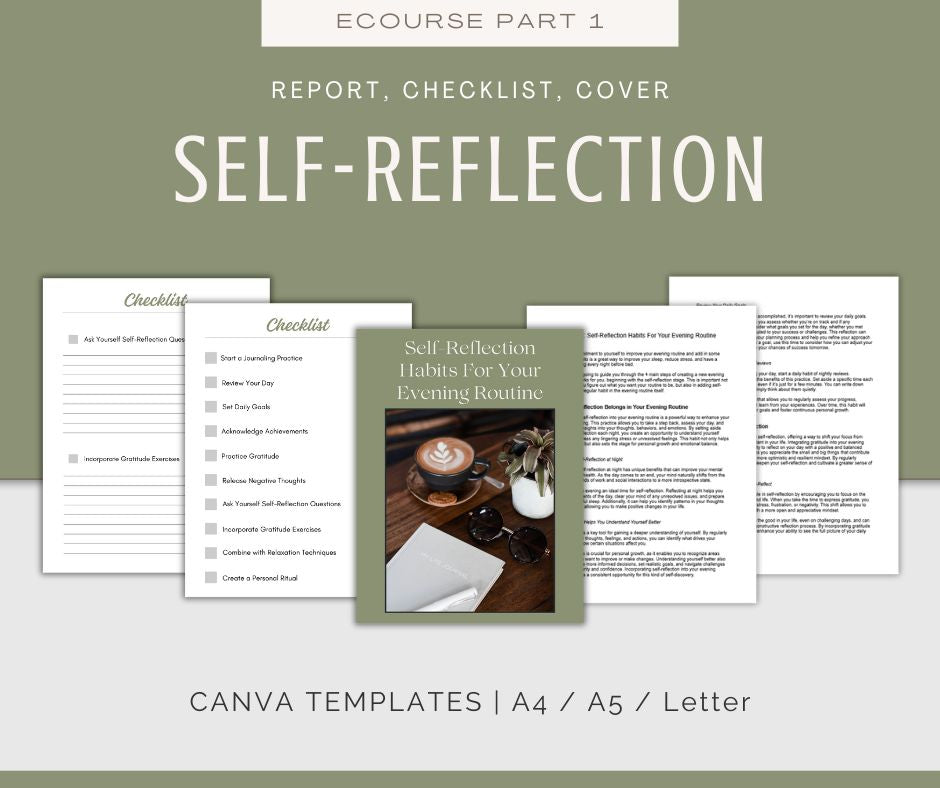 Evening Routines | MEGA Content and Templates Bundle