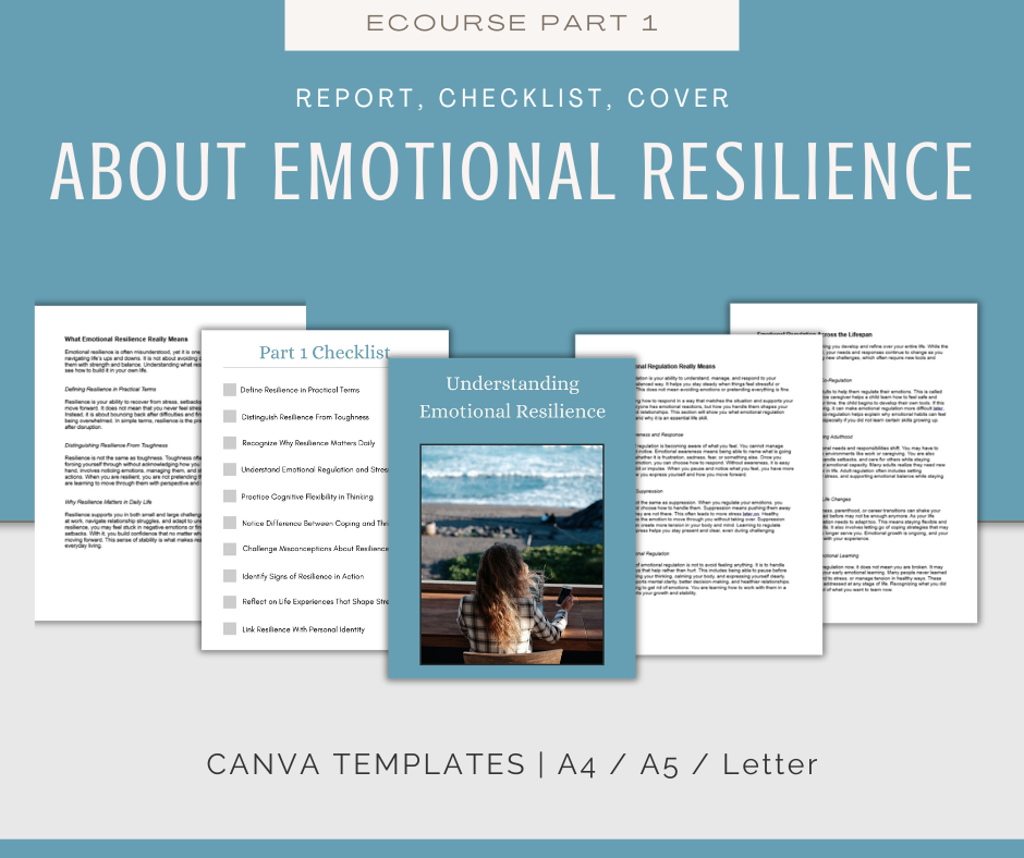 Emotional Resilience | MEGA Content and Templates Bundle