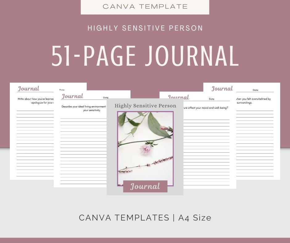 Highly Sensitive Person | Mini Journal