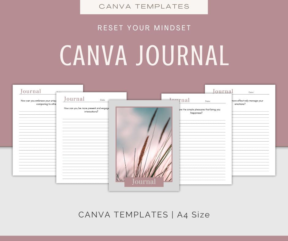 Mindset Reset Content & Journal Bundle
