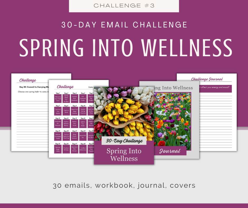 Year of Health and Wellness 30-Day Challenges | 12 Challenges