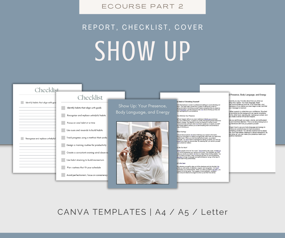 Confidence in Action | MEGA Content and Templates Bundle