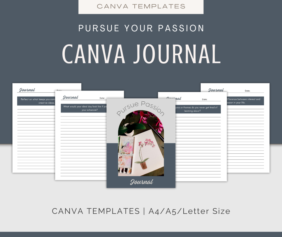 Pursue Your Passions | Content & Journal Bundle