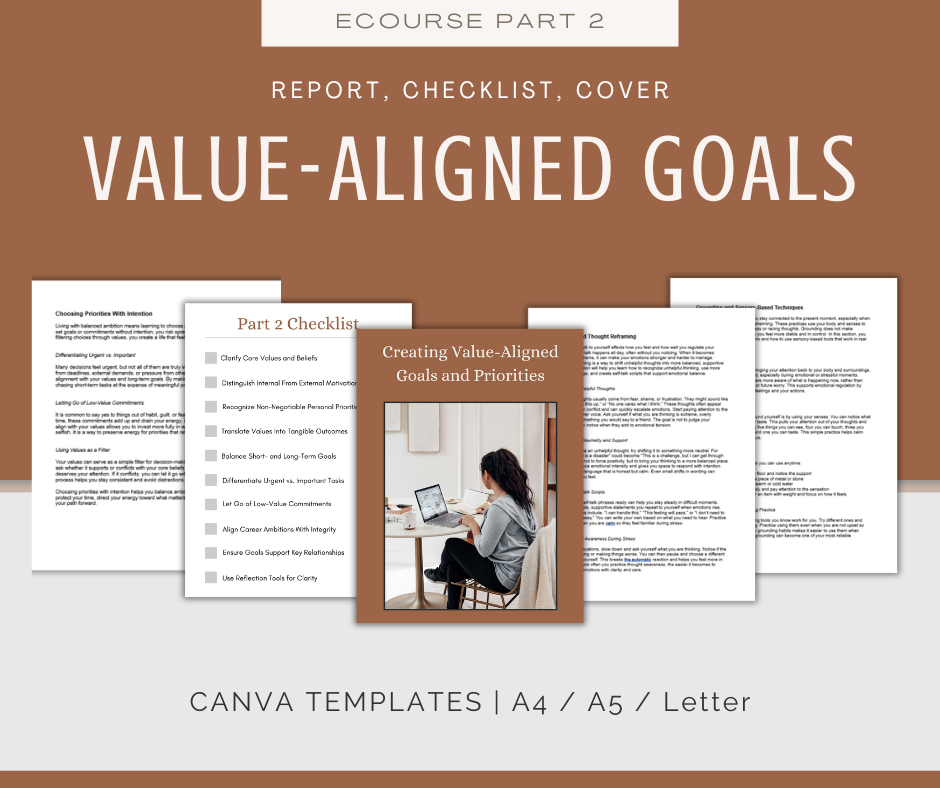 Balanced Ambition | MEGA Content and Templates Bundle