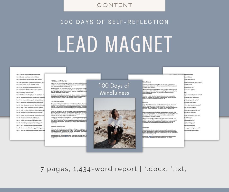 100 Days of Mindfulness Bundle