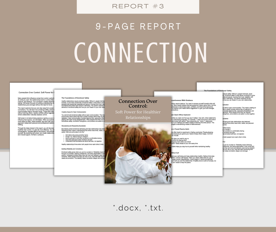 Soft and Quiet Power | 5 Report Bundle