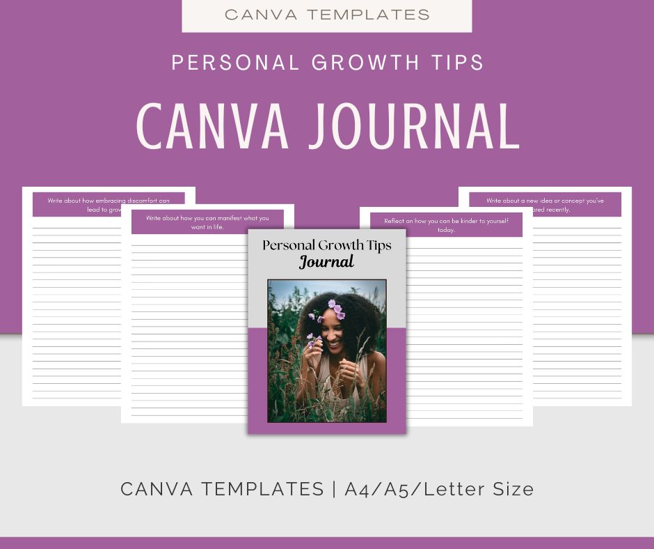 365 Personal Growth Tips | Content & Templates Bundle
