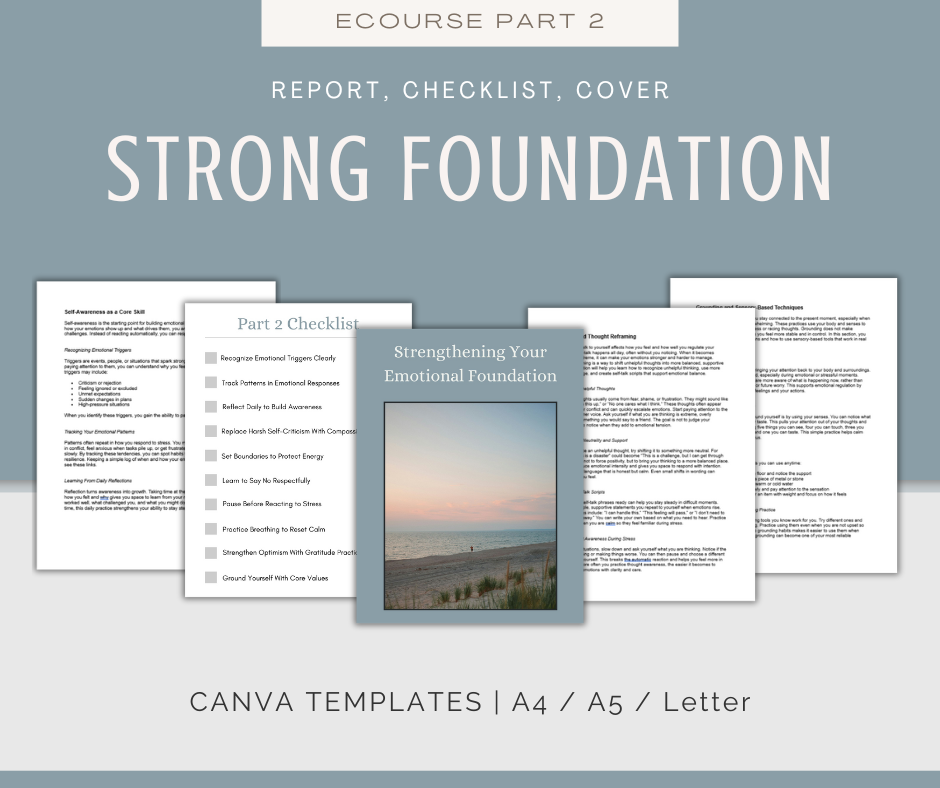 Emotional Resilience | MEGA Content and Templates Bundle