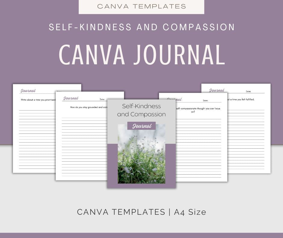 Self-Kindness and Compassion | Content & Journal Bundle