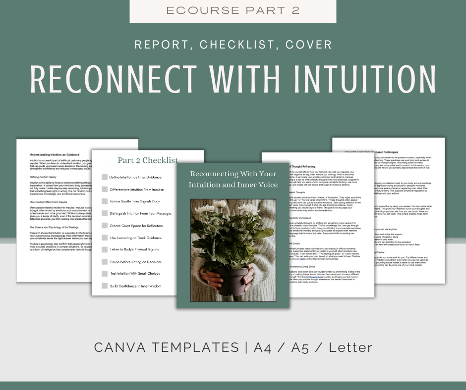 Self-Trust Mastery | MEGA Content and Templates Bundle