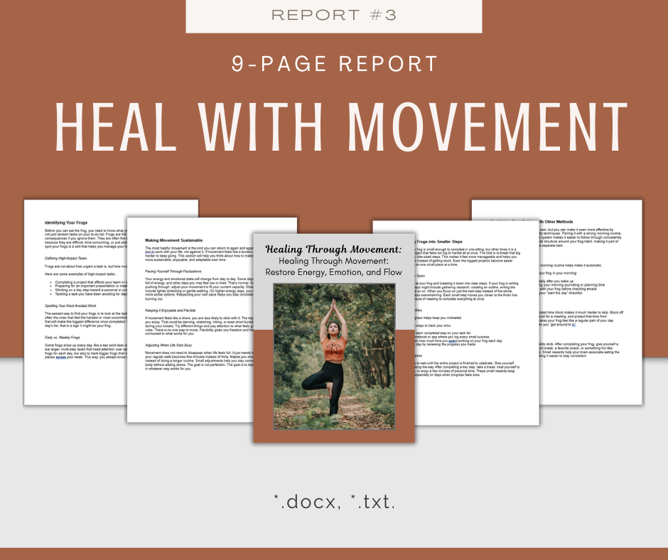 Health and Wellness Reports | 7 Report Bundle