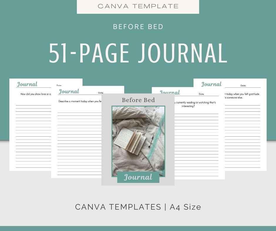 Journal Before Bed | Mini Journal