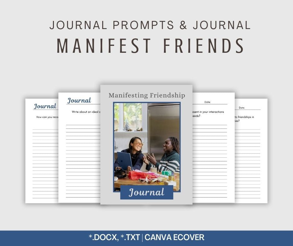 Manifesting Friendship | Mini Journal