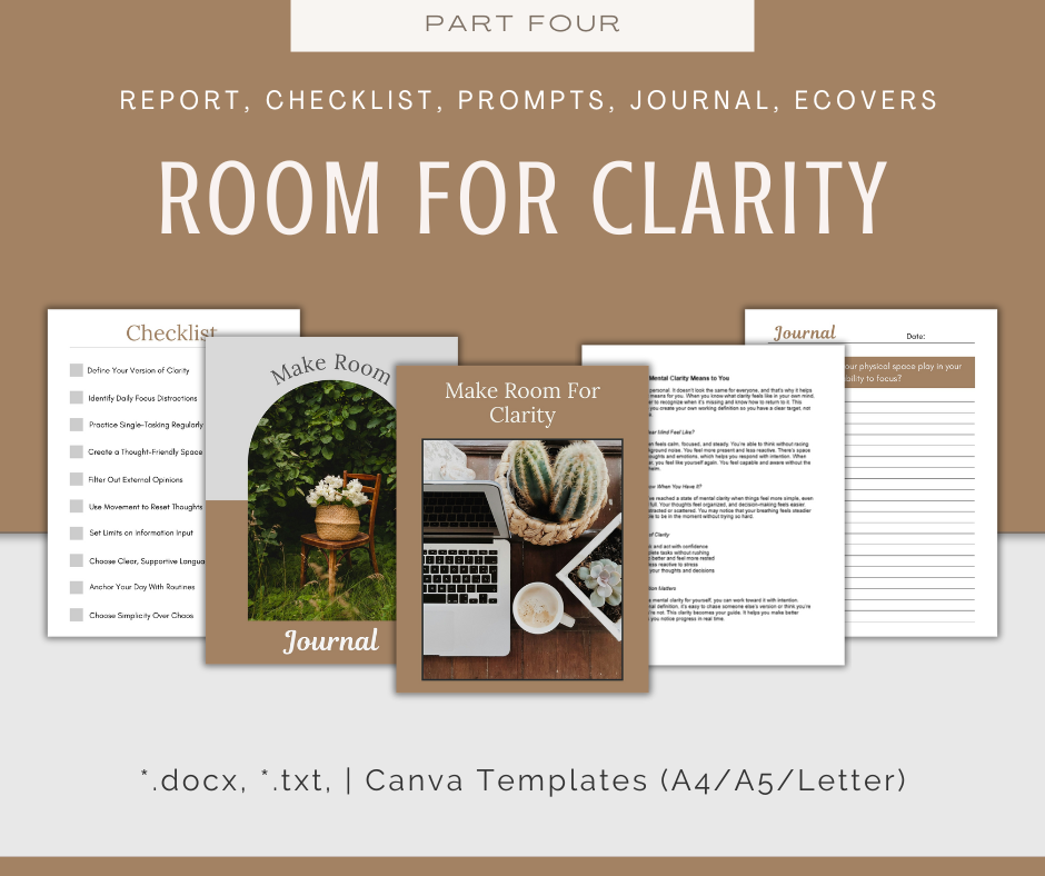 4-Part eCourse: Declutter Your Mind