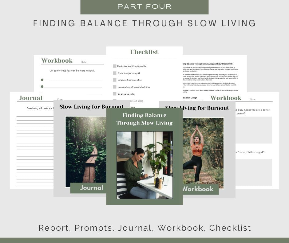 Resetting After Burnout 4-Part eCourse