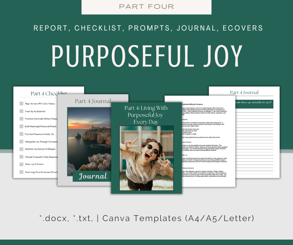 4-Part eCourse: Be Happy On Purpose