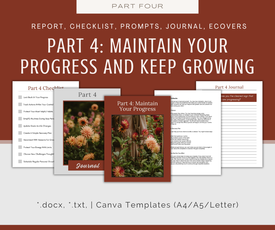 4-Part eCourse: Daily Self-Improvement