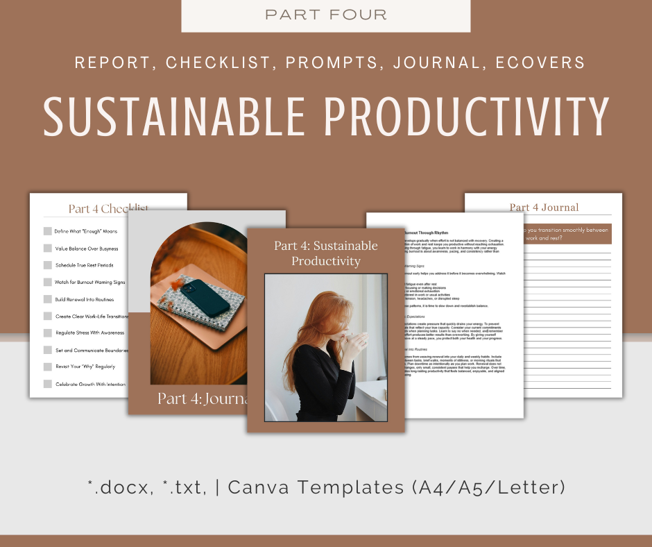 4-Part eCourse: Everyday Productivity