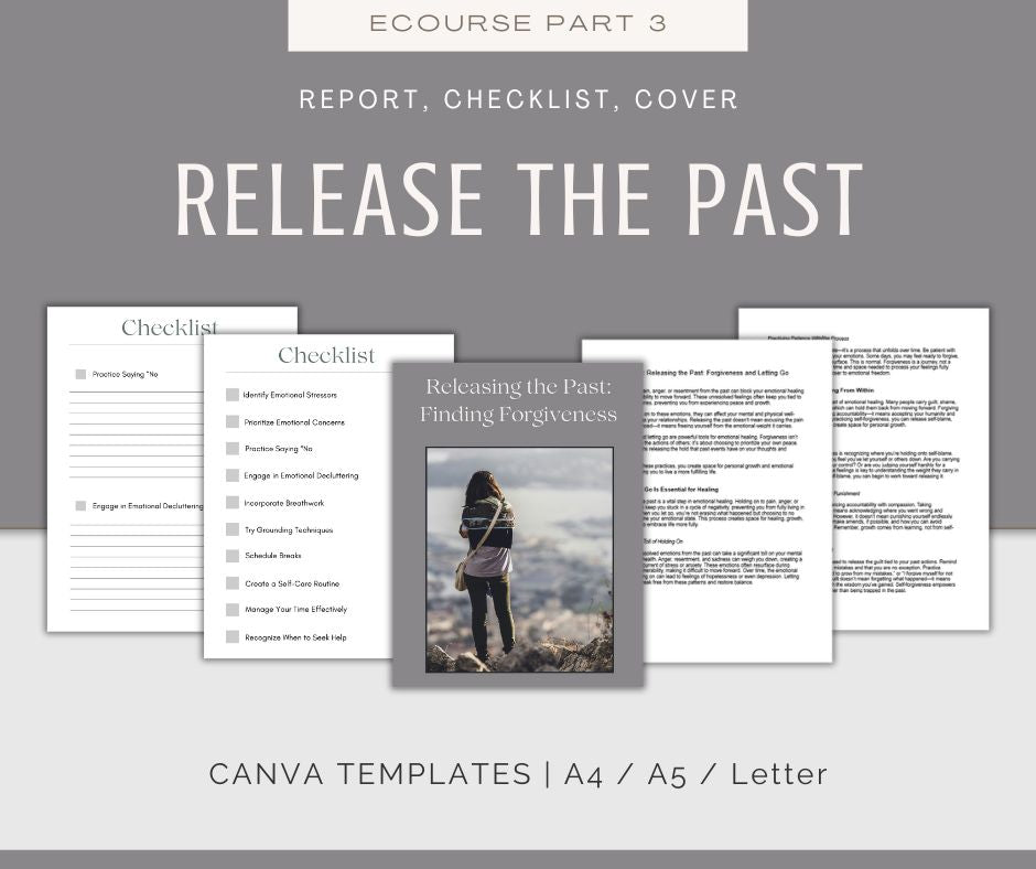 Emotional Healing | MEGA Content and Templates Bundle