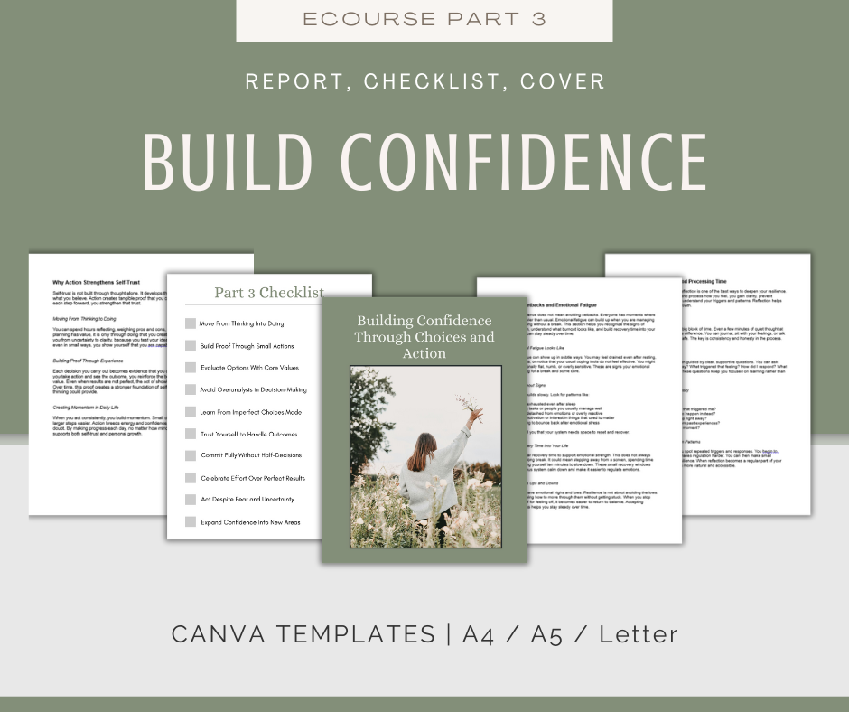 Self-Trust Mastery | MEGA Content and Templates Bundle