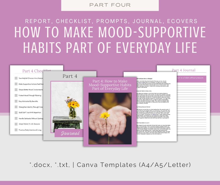 4-Part eCourse: Sunlight, Movement, and Mood