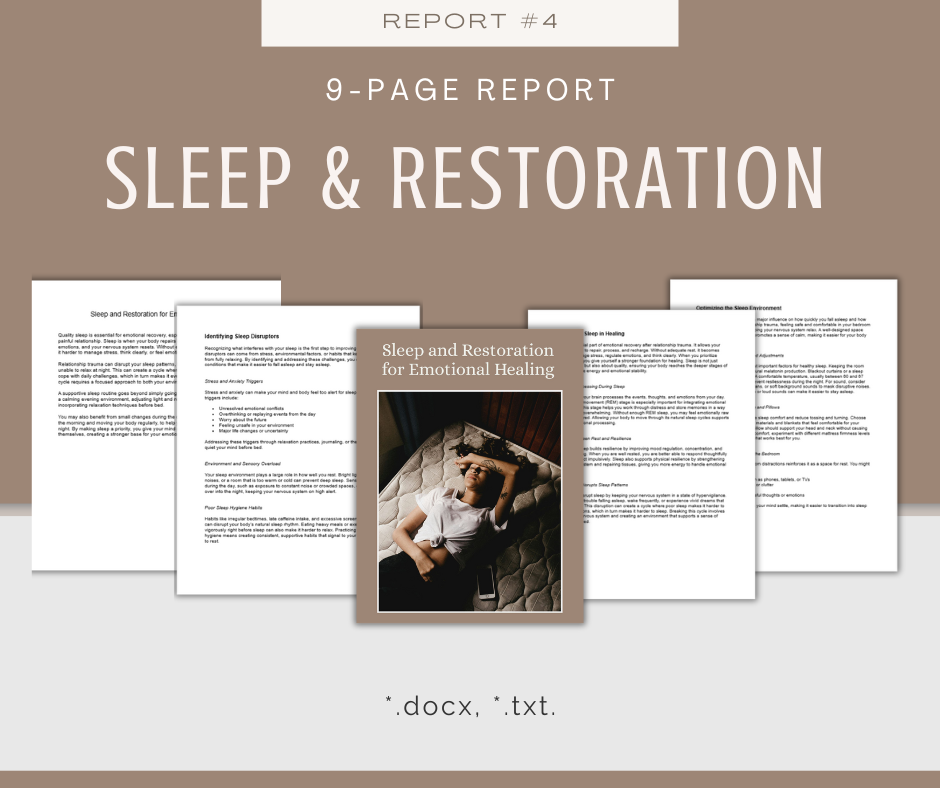 Mind-Body Healing For Relationship Trauma | 5 Report Bundle