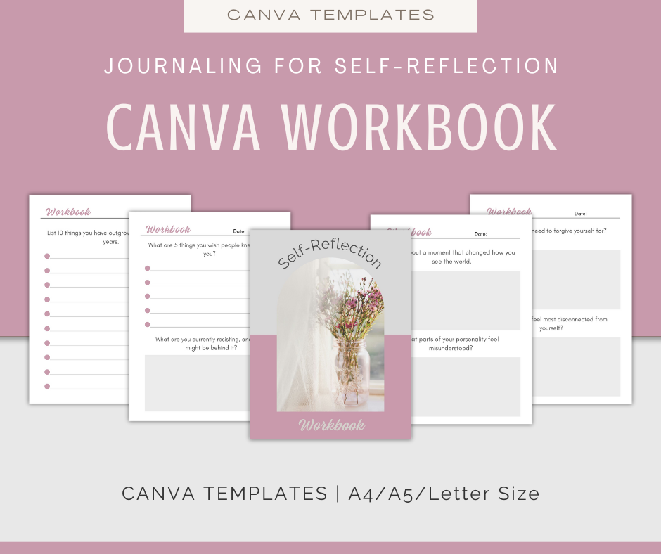 Journaling For Self-Reflection | Content & Journal Bundle