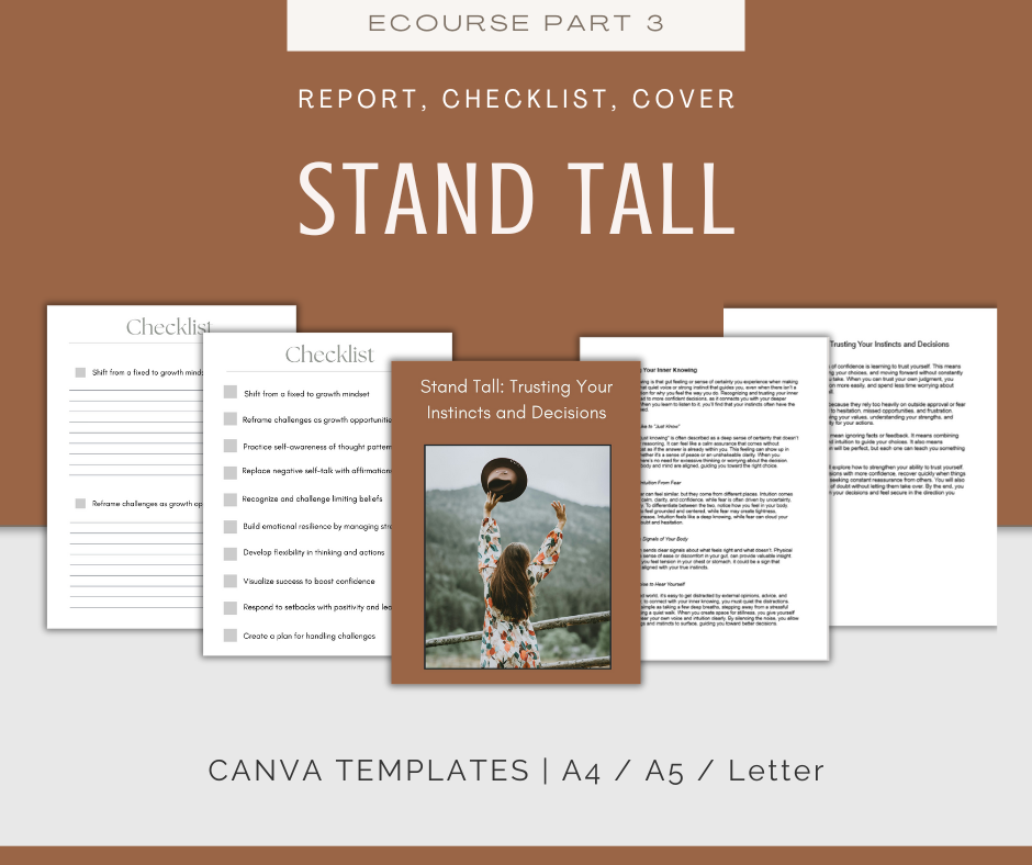Confidence in Action | MEGA Content and Templates Bundle