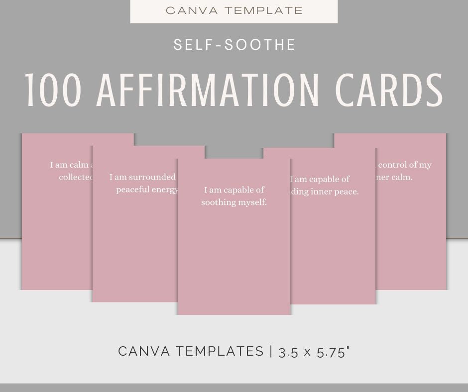 Self-Soothe | Journal & Affirmations Bundle