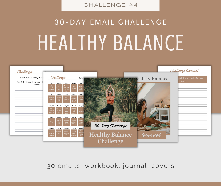 Year of Health and Wellness 30-Day Challenges | 12 Challenges