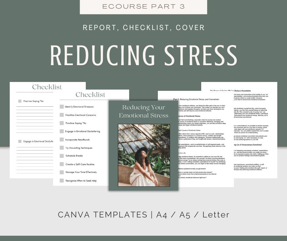 Emotional Wellness | MEGA Content and Templates Bundle
