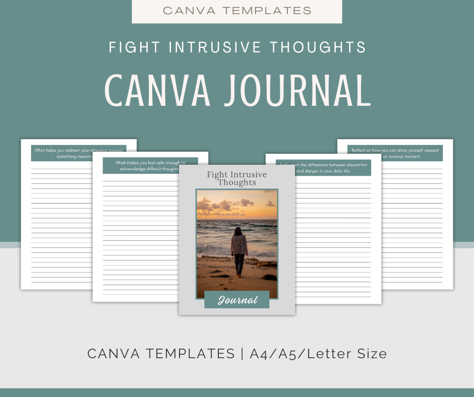 Fight Intrusive Thoughts | Content & Journal Bundle