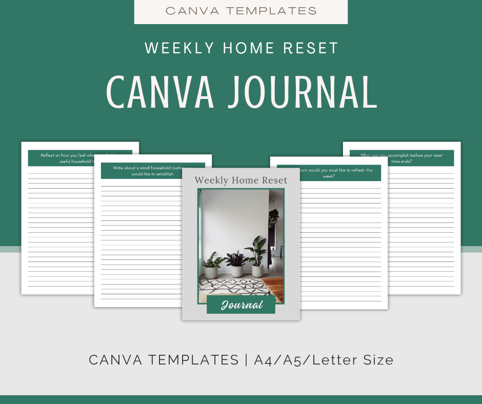 Weekly Home Reset | Content & Journal Bundle