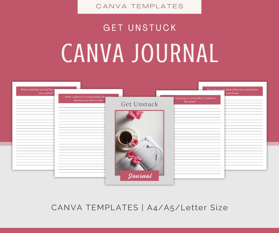 Get Unstuck | Content & Journal Bundle