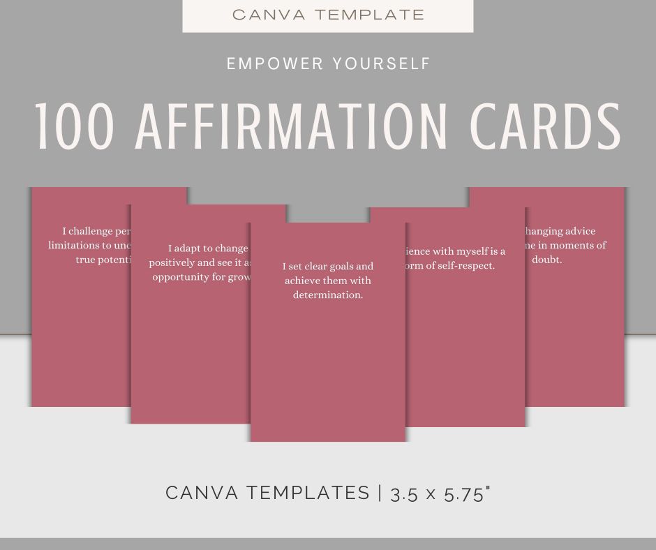 Empower Yourself | Journal & Affirmations Bundle