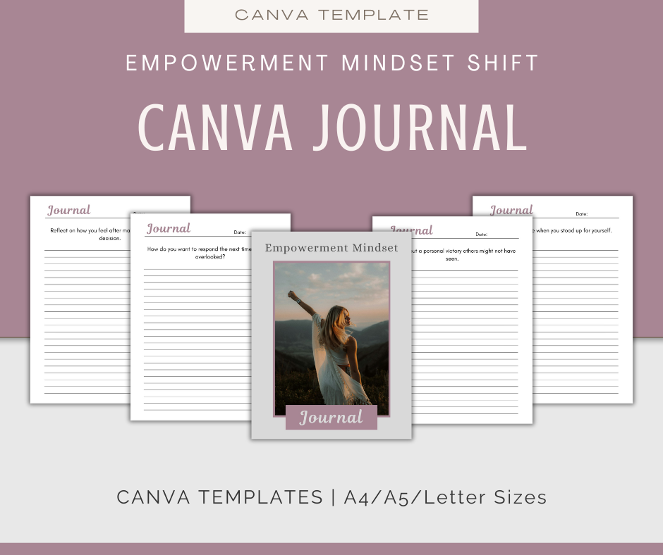 Mindset Shift Journals | 5 Mini Journals