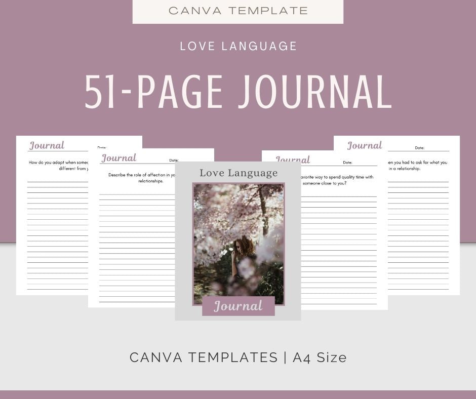 Love Languages | Mini Journal