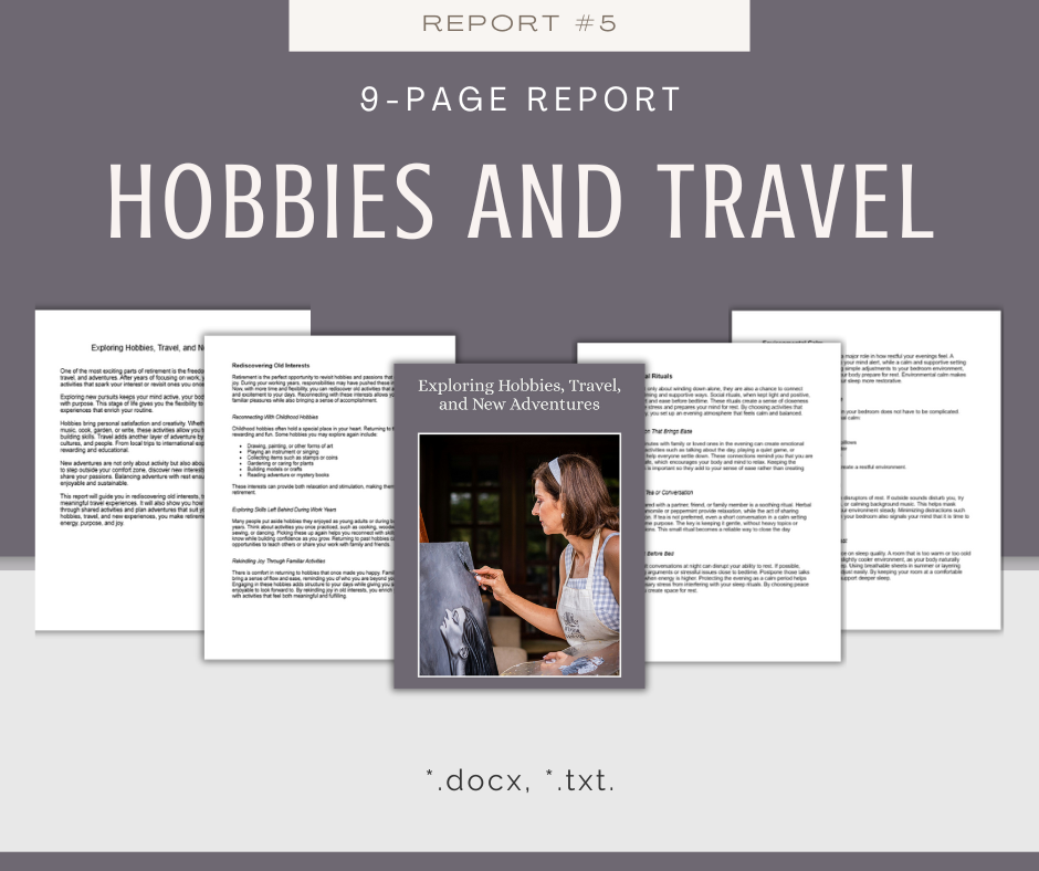 Life After Retirement | 5 Report Bundle