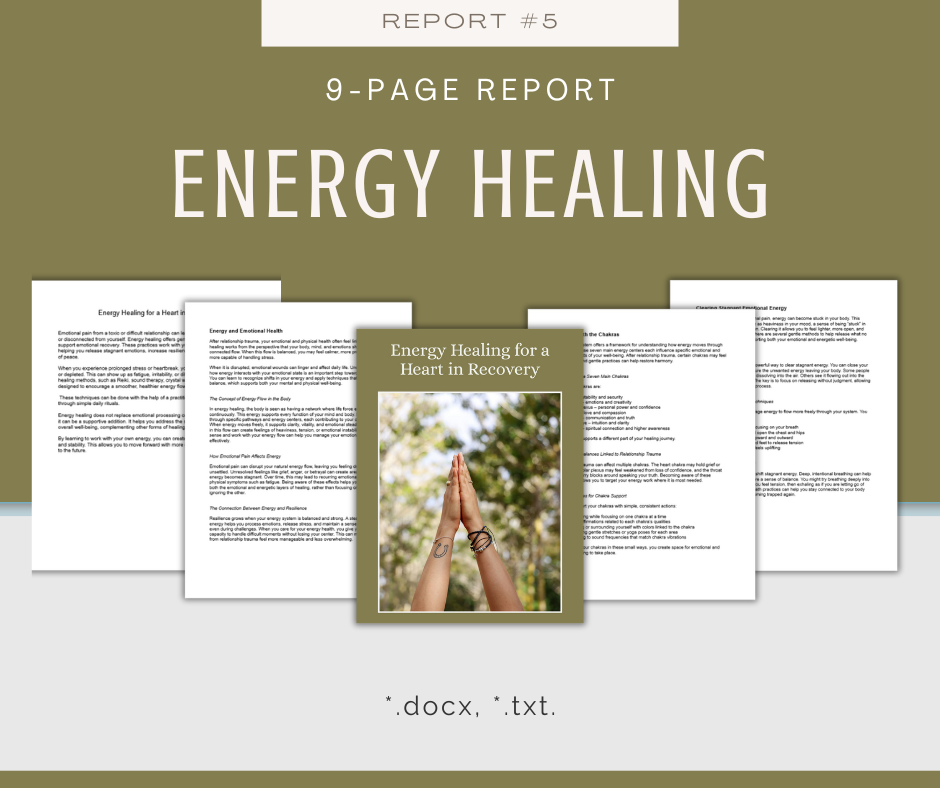 Mind-Body Healing For Relationship Trauma | 5 Report Bundle