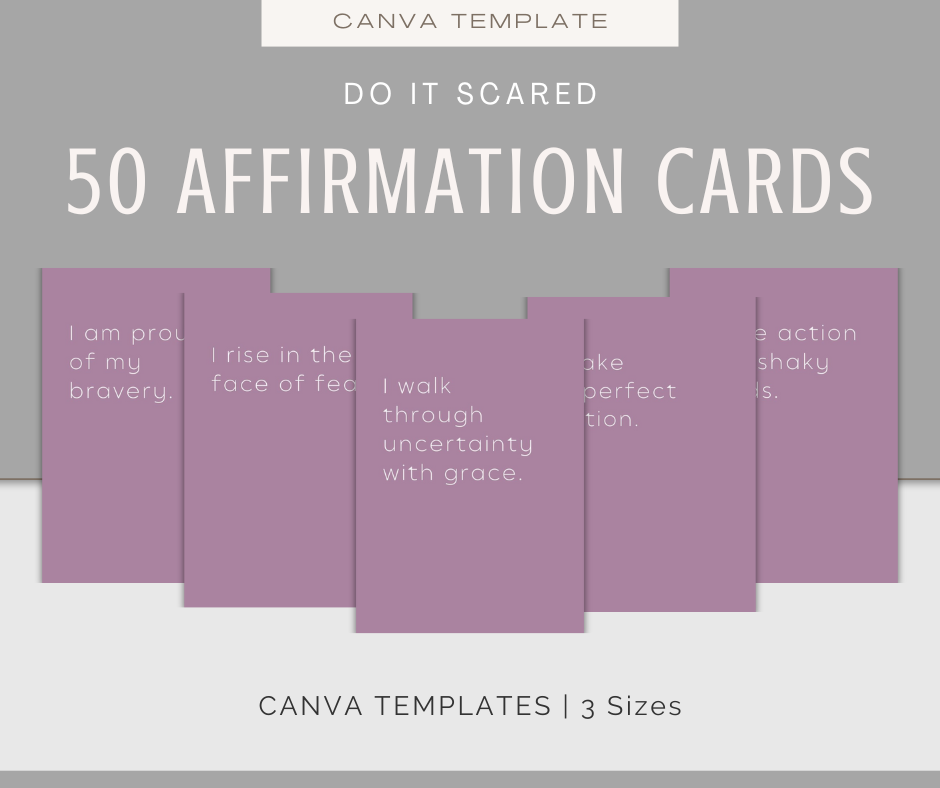 Do it Scared | Content & Journal Bundle