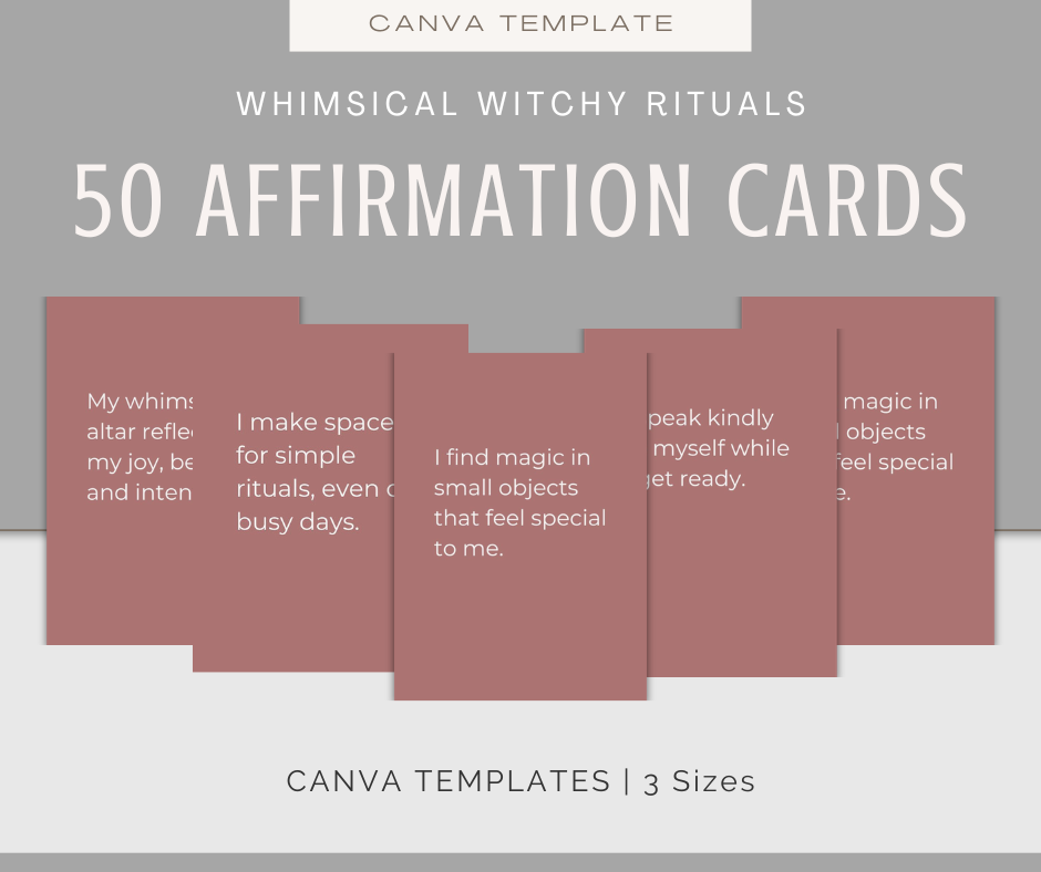 Whimsical Witchy Rituals | Content & Journal Bundle
