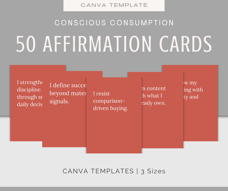 Conscious Consumption | Content & Journal Bundle