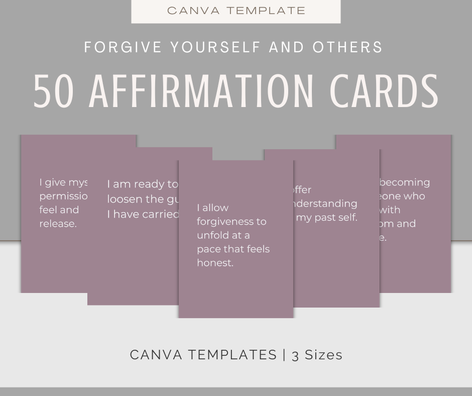 Forgive Yourself and Others | Content & Journal Bundle