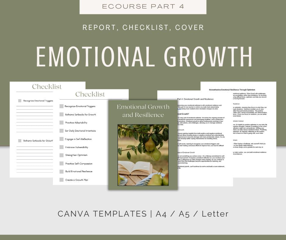 Emotional Wellness | MEGA Content and Templates Bundle