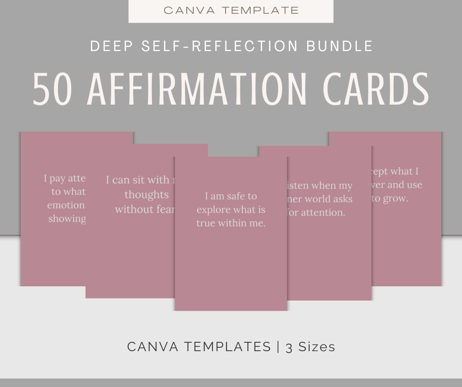 Deep Self-Reflection | Content & Journal Bundle