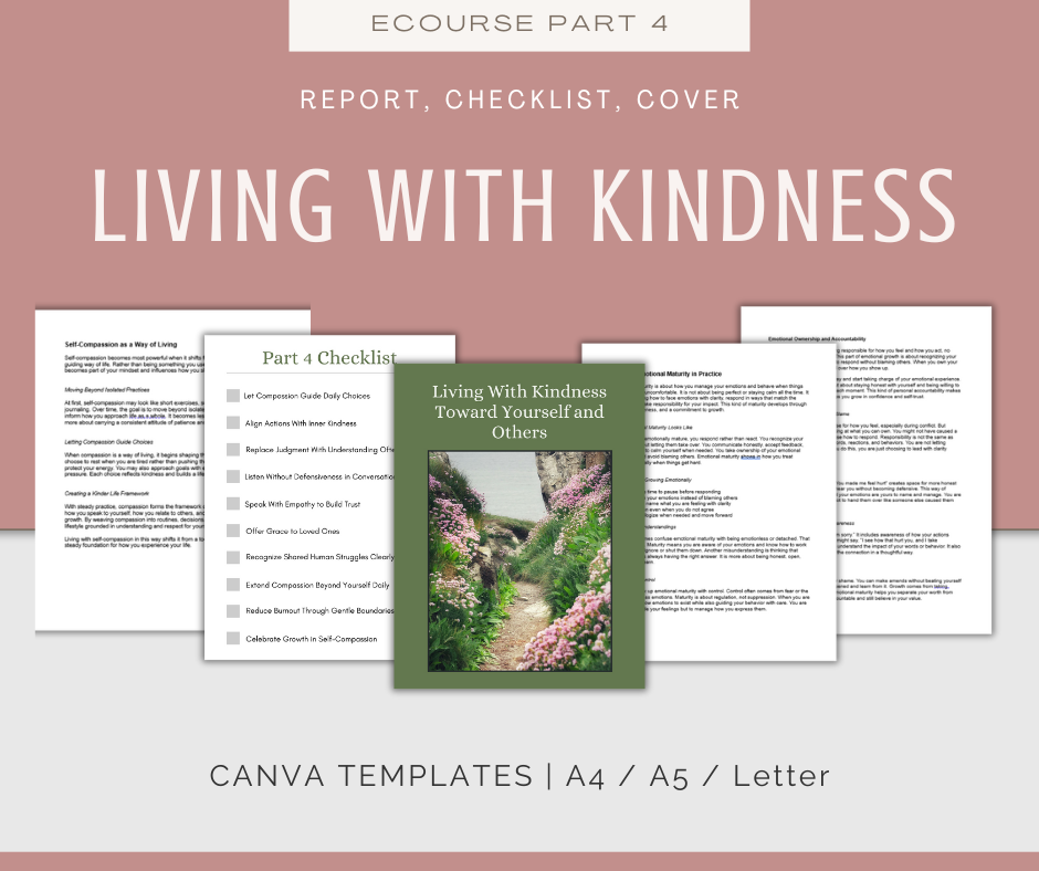 Self-Compassion Shift | MEGA Content and Templates Bundle