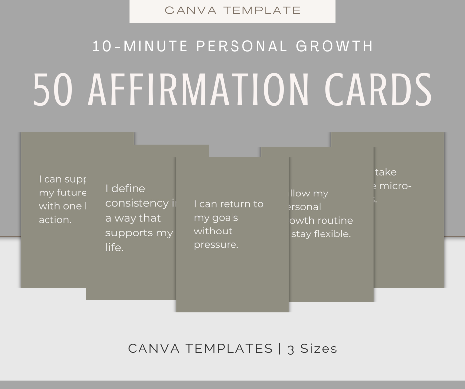 10-Minute Personal Growth | Content & Journal Bundle